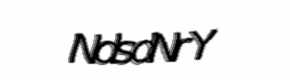 Security check image, please type the characters shown
